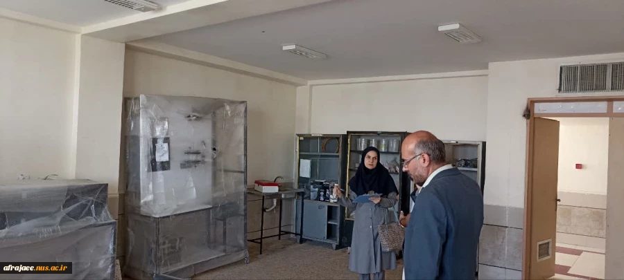 بازدید هیئت نظارت دانشگاه شیراز 
 16