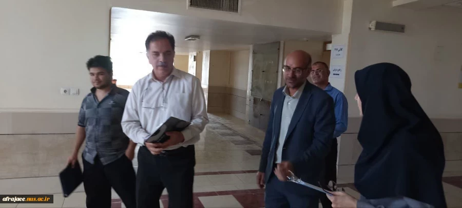 بازدید هیئت نظارت دانشگاه شیراز 
 20